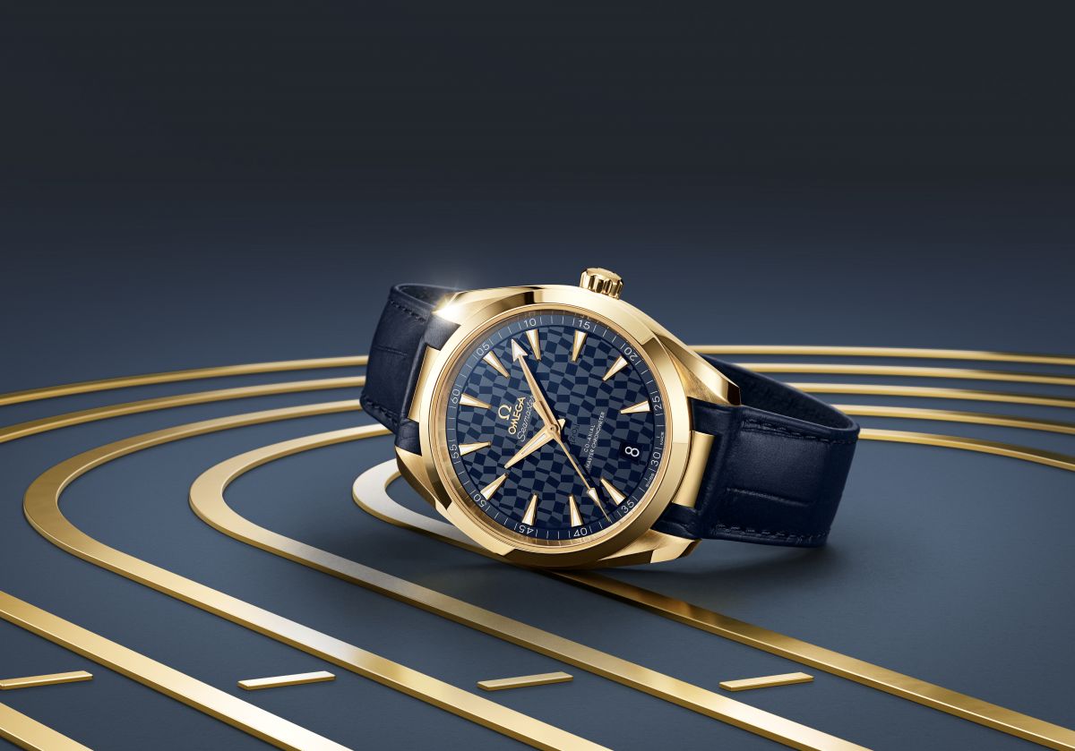 OMEGA Goes For Gold With A New Seamaster Aqua Terra Tokyo 2020