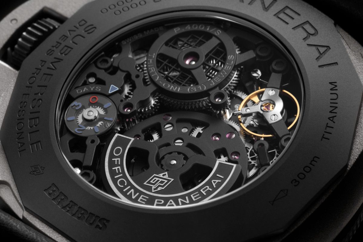 The Panerai Submersible S Brabus Blue Shadow Edition