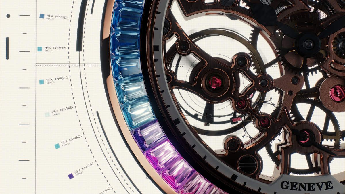 Franck Muller Presents Its New High Jewellery Watch: Round Skeleton Baguette