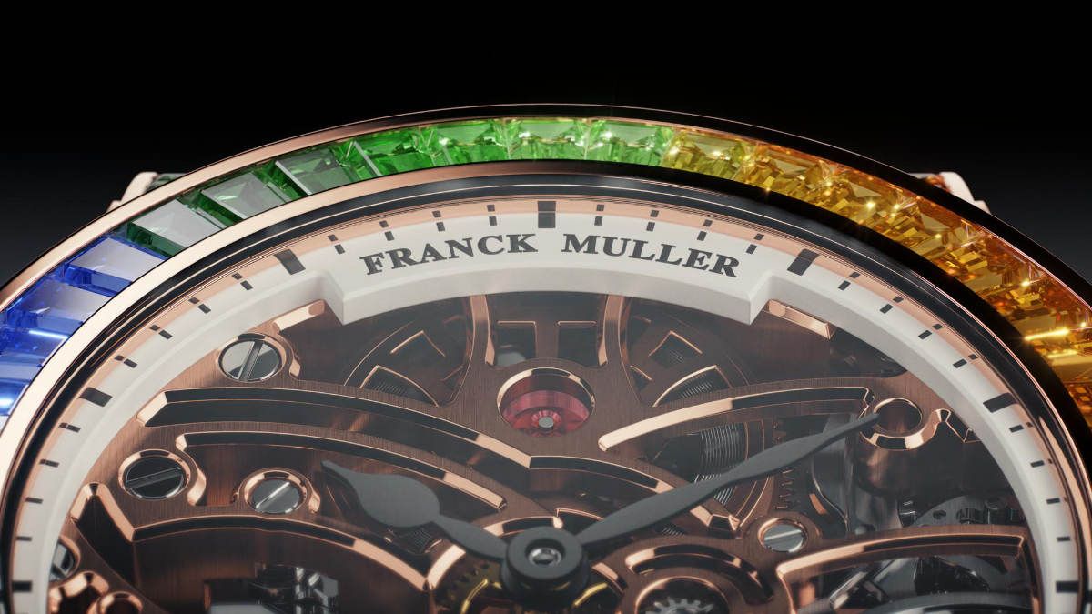 Franck Muller Presents Its New High Jewellery Watch: Round Skeleton Baguette