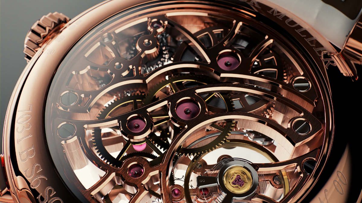 Franck Muller Presents Its New High Jewellery Watch: Round Skeleton Baguette