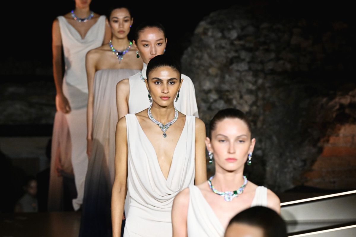 Bvlgari Unveils Polychroma High-End Collection In A Show At Taormina's Greek Theater