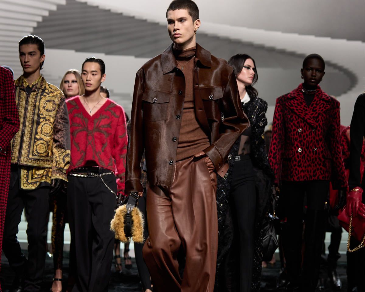Versace Presents Its New Fall-Winter 2024 Collection