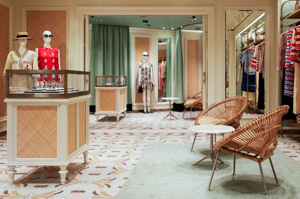 Gucci Inaugurates The Reopening Of Its Boutique In Saint-Tropez