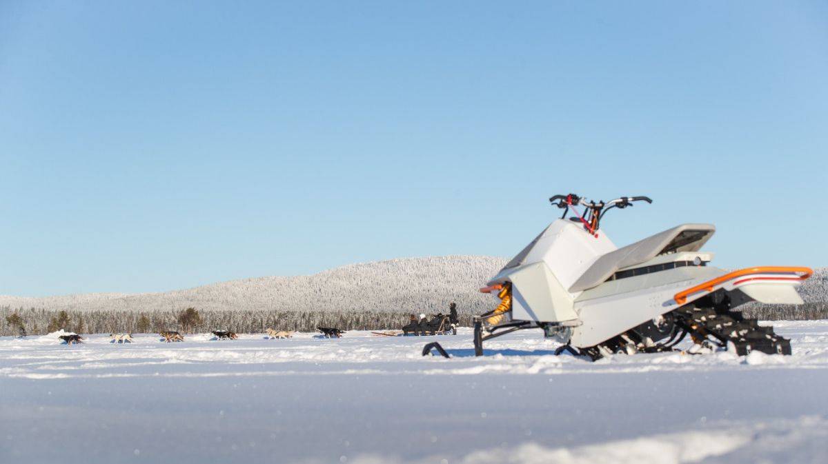 The Electric, Sustainable Snowmobile: Vidde Just Launched Their First Vehicle - Designed By Pininfarina