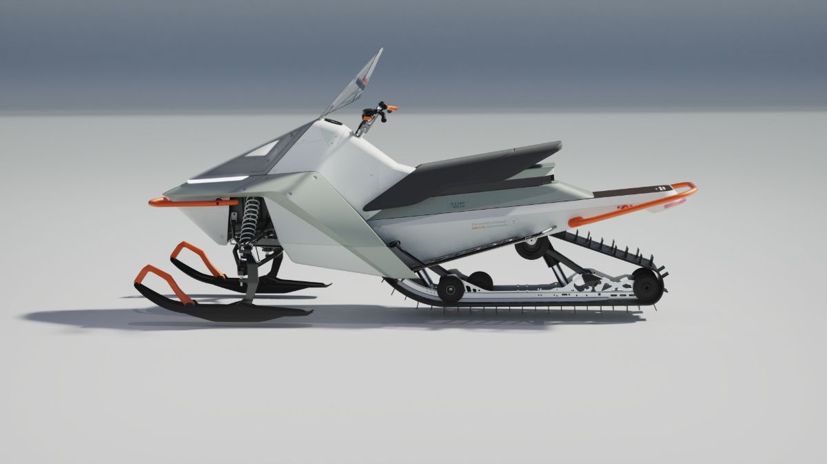 The Electric, Sustainable Snowmobile: Vidde Just Launched Their First Vehicle - Designed By Pininfarina