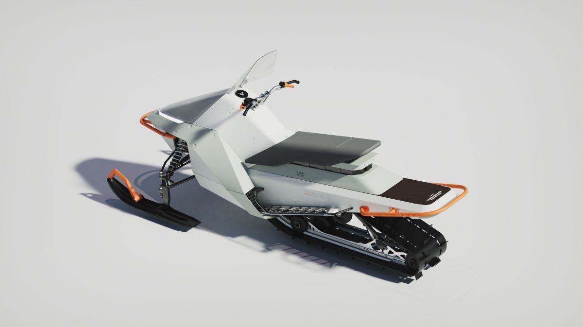 The Electric, Sustainable Snowmobile: Vidde Just Launched Their First Vehicle - Designed By Pininfarina