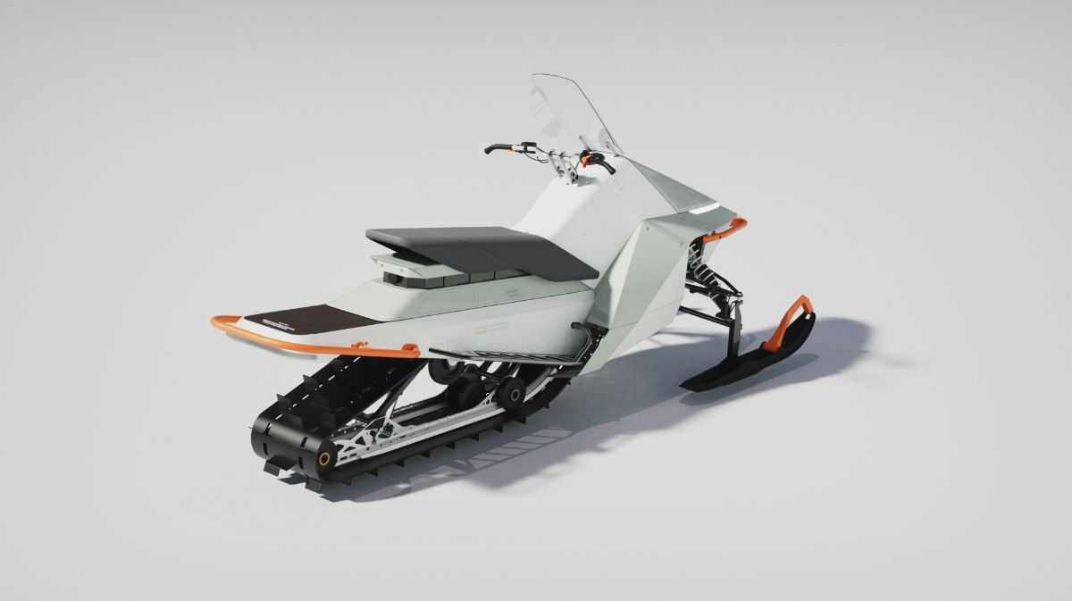 The Electric, Sustainable Snowmobile: Vidde Just Launched Their First Vehicle - Designed By Pininfarina