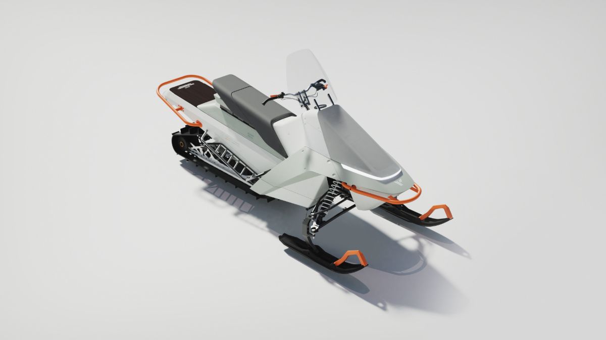 The Electric, Sustainable Snowmobile: Vidde Just Launched Their First Vehicle - Designed By Pininfarina