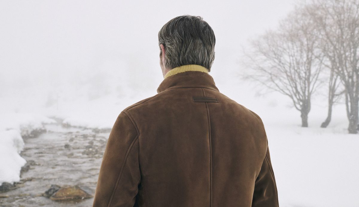 ZEGNA Winter 2025 With Mads Mikkelsen: Alpine Luxury Redefined