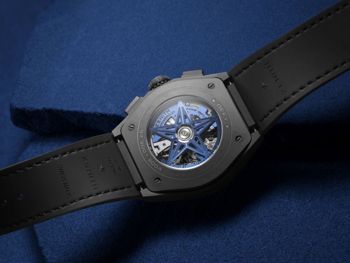 Zenith Explores Frequencies Of Light And Movement With The DEFY 21 Ultrablue
