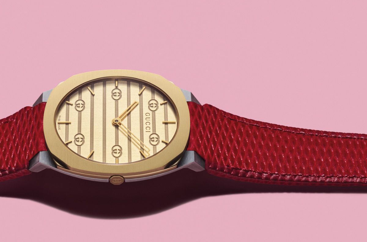 Gucci: Gucci Unveils New Styles Of The Gucci 25h Watch Collection ...