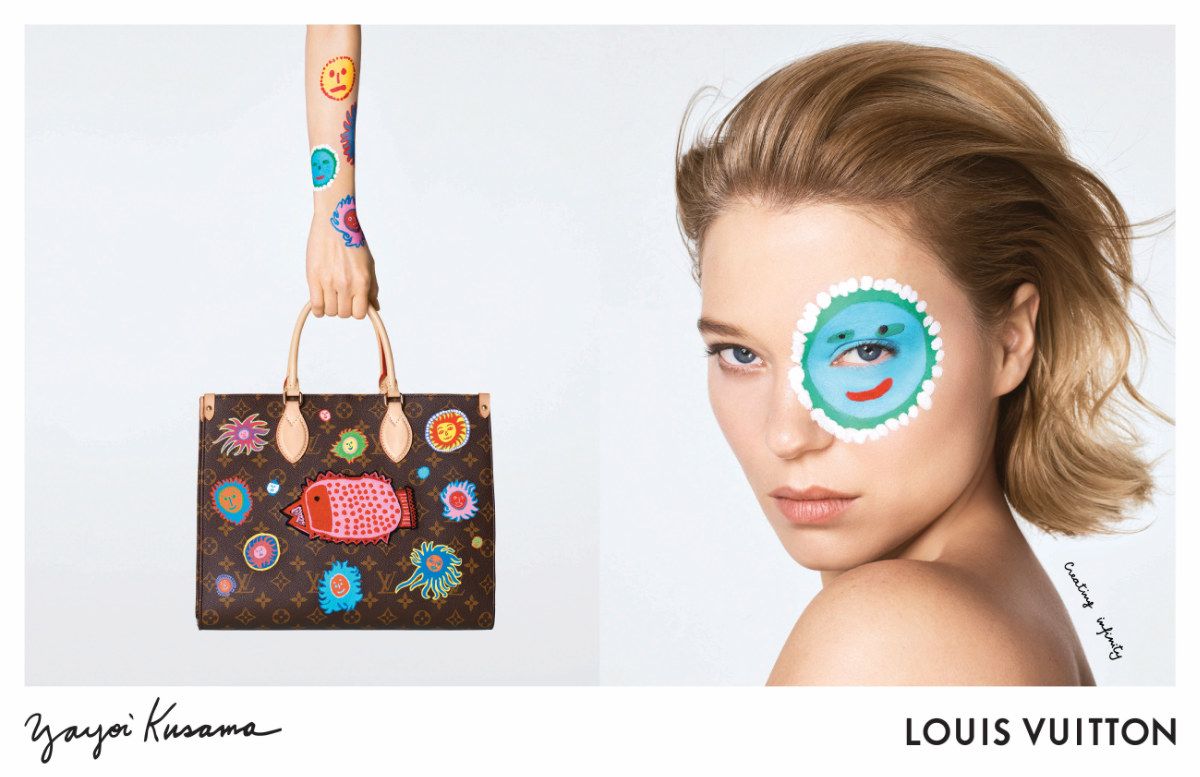 Louis Vuitton: Louis Vuitton X Yayoi Kusama: Advertising Campaign For ...