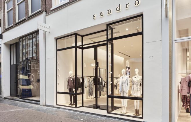 New Sandro Store in Amstardam Leidsestraat