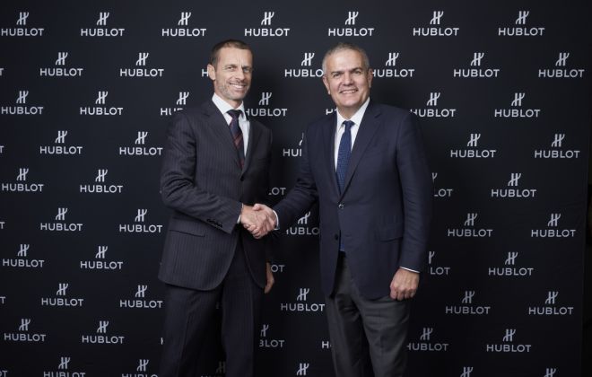 Added time! Hublot and UEFA kick off a new partnership