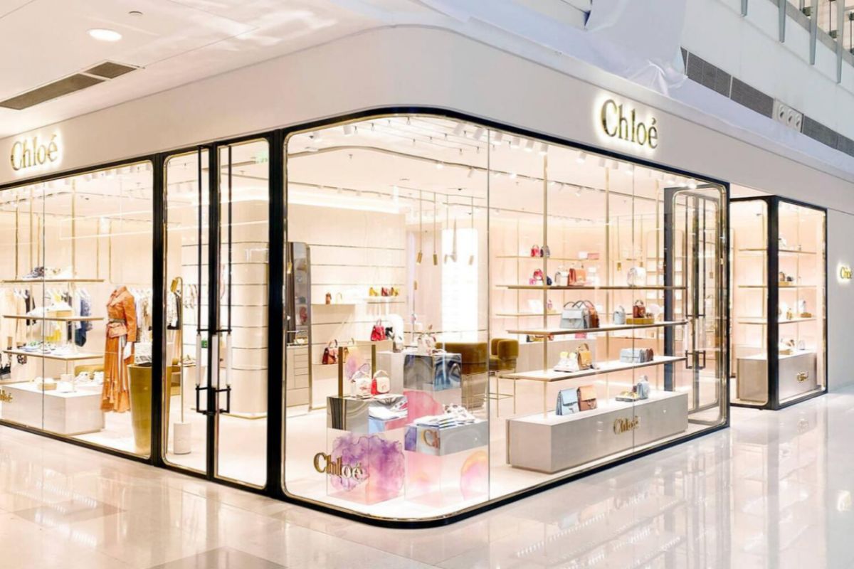 Chloé's new boutique in Grand Gateway in Shanghai