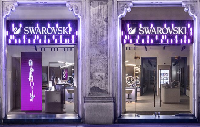 Swarovski's 125 Years: Store Values