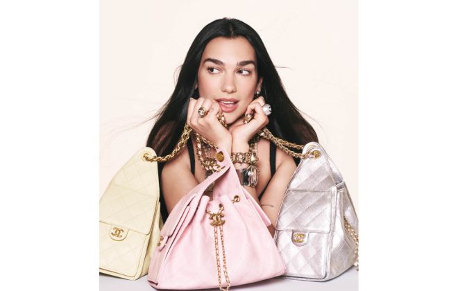 Dua Lipa Starring In The New CHANEL 25 Handbag Campaign