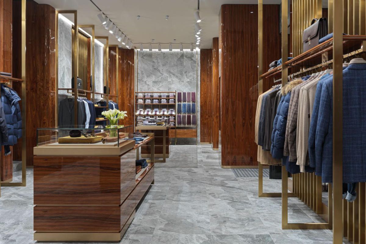 Canali opened a new flagship store in St. Petersburg