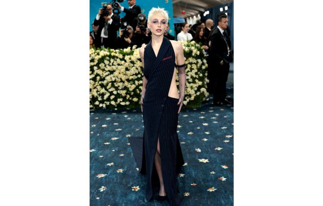 Emma Chamberlain In Custom Courrèges At The MET Gala 2025