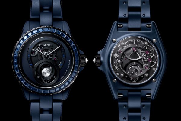 CHANEL Creates Its New J12 Bleu Watch With A Ceramic Hue