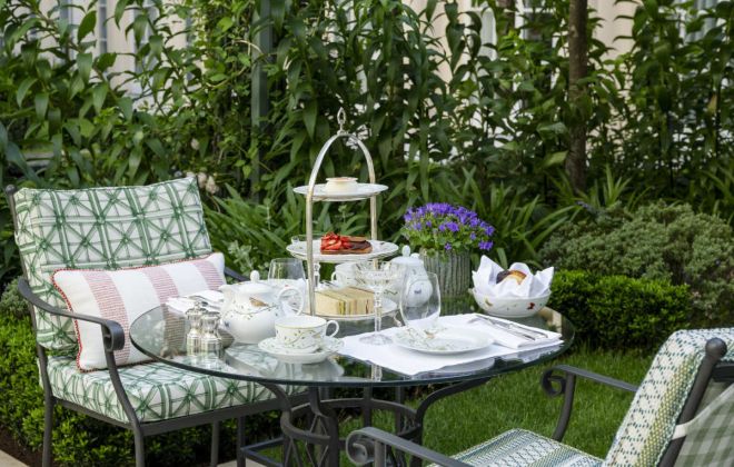 Le Bristol Paris Reopens Its Le Jardin Français Garden