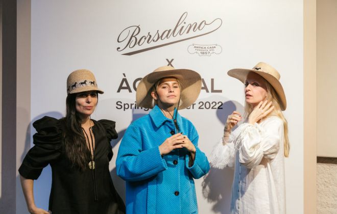 Àcheval x Borsalino SS22 Capsule Collection: Cocktail Event