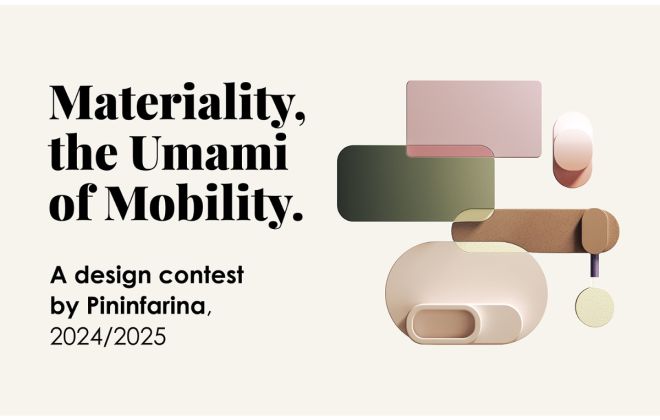 Pininfarina Launches Global Design Contest: “Materiality, The Umami Of Mobility”