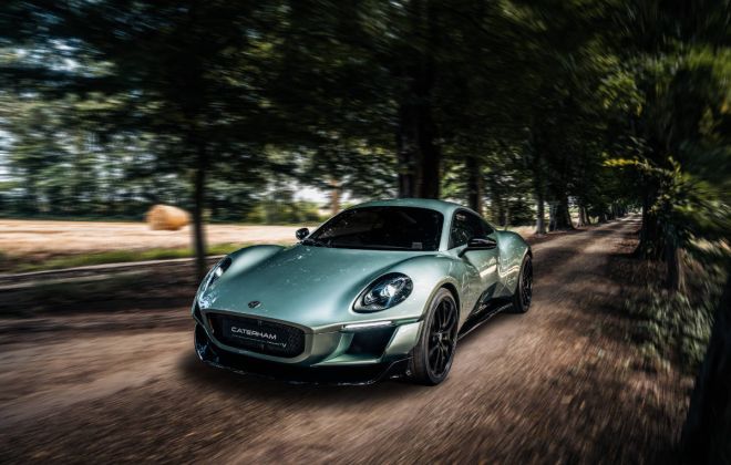 Caterham Presents Its New Project V, An All-electric Coupé Concept Car