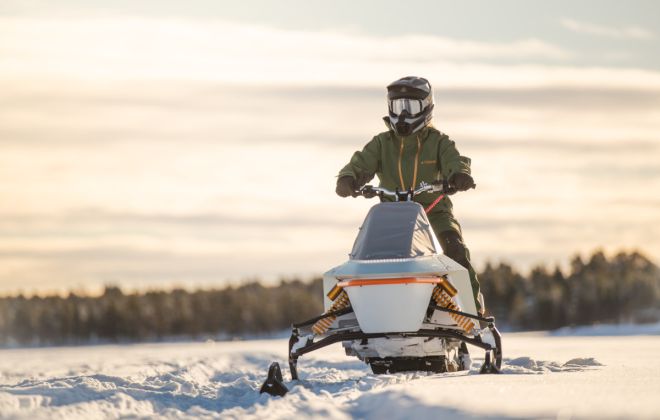 The Electric, Sustainable Snowmobile: Vidde Just Launched Their First Vehicle - Designed By Pininfarina