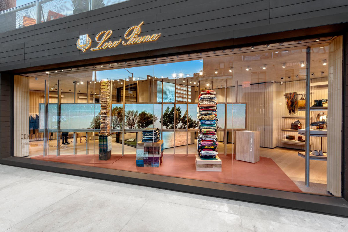 Loro Piana Store in the Meatpacking District NY