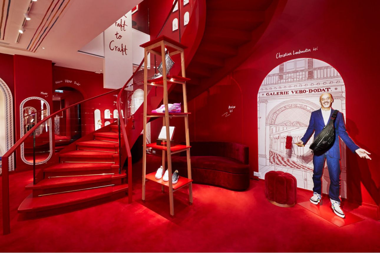 From draft to craft: Christian Louboutin unveils a new store on ...