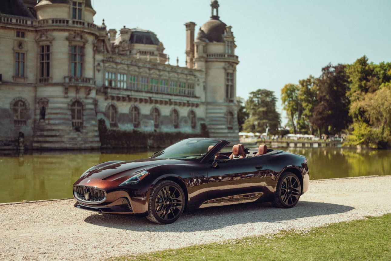 Maserati GranCabrio Folgore Tignanello Takes Over The Stage At Chantilly Arts & Elegance Richard Mille