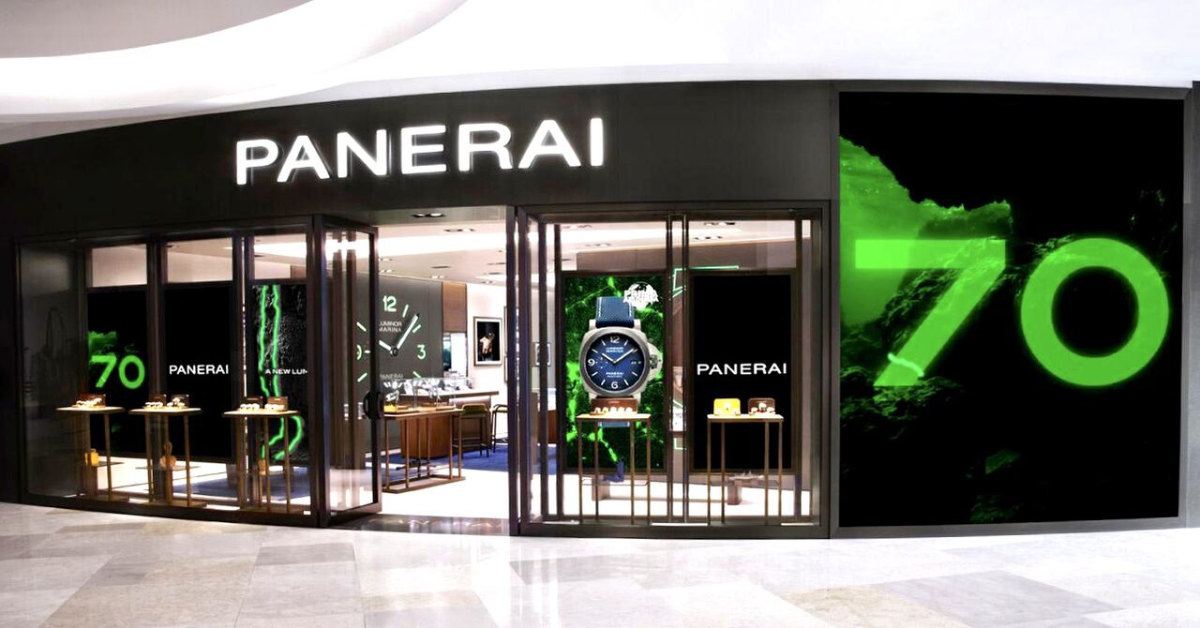 Panerai reopened flagship in Ion Orchard, Singapore