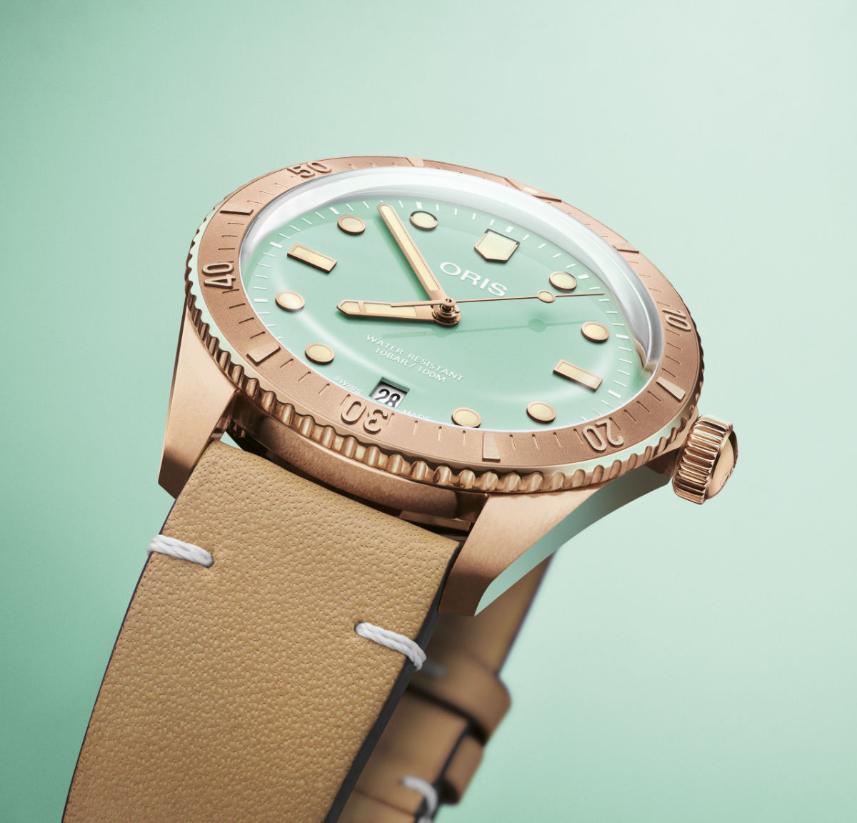 Oris Presents Its New Divers Sixty-Five Cotton Candy Watch