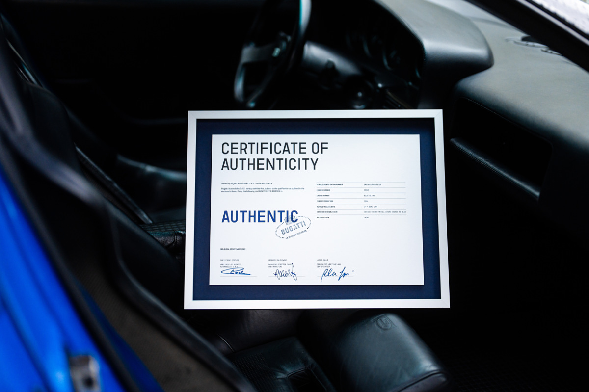 Taking Pride In Perfection: Discovering The Story Of Bugatti EB110 America SS025