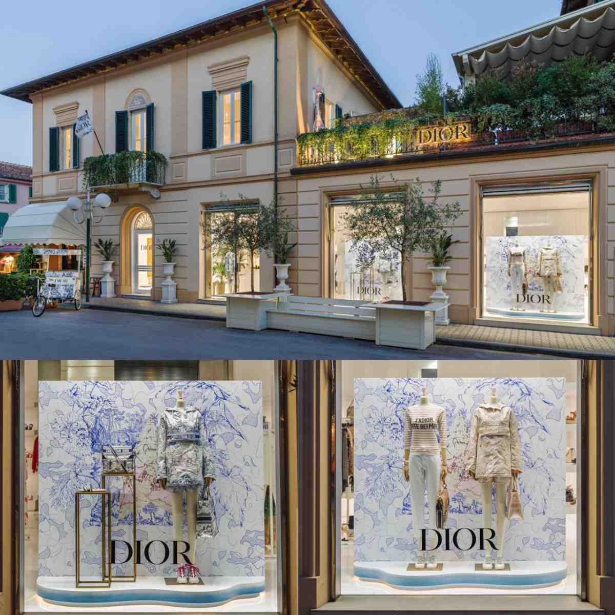 Dior Opens 3 Gorgeous Exclusive Pop-Up Stores in Italy