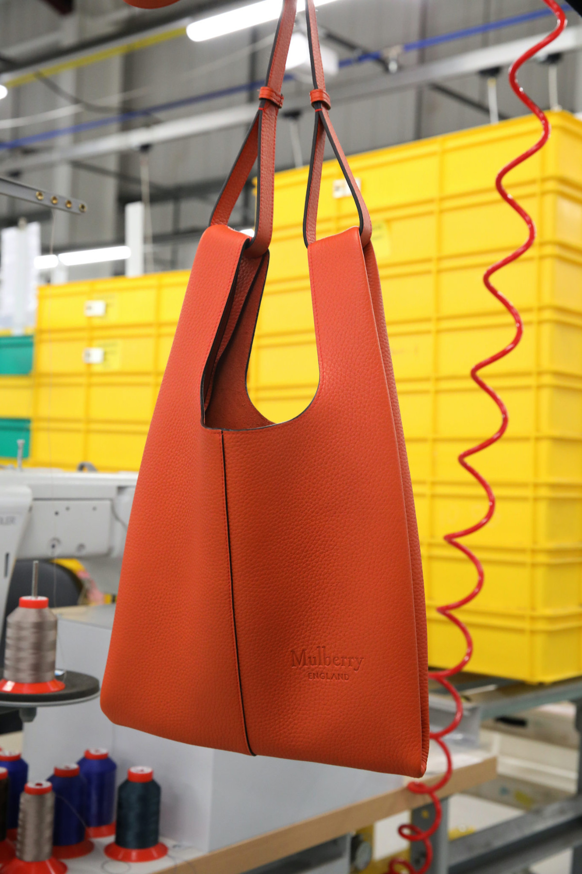 Mulberry launched first fully sustainable leather bag
