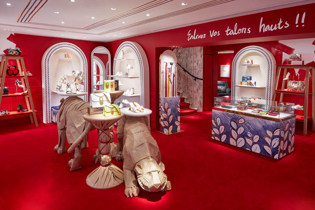 From draft to craft: Christian Louboutin unveils a new store on ...