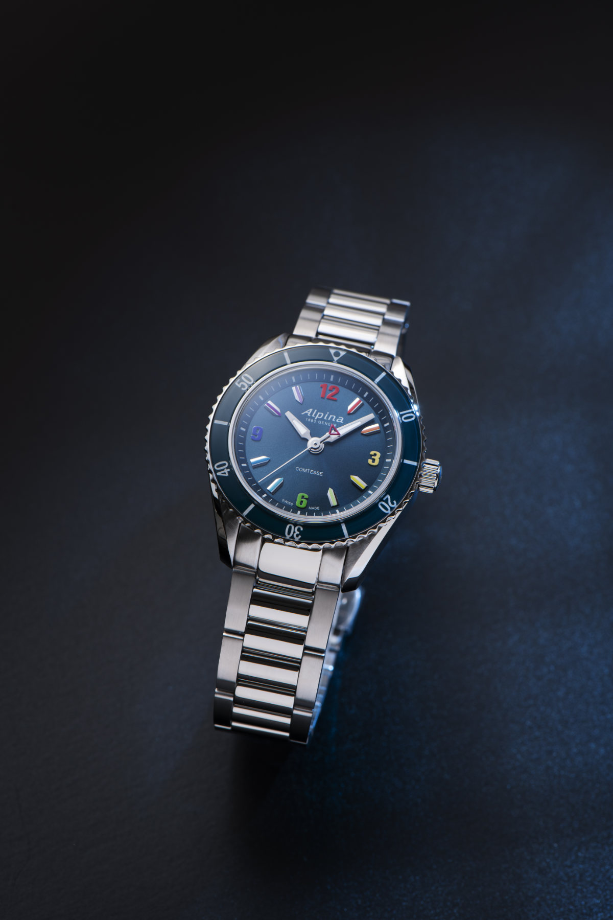 Alpiner Comtesse Sport Quartz Rainbow: The New Strikingly Colourful Feminine Watch By Alpina