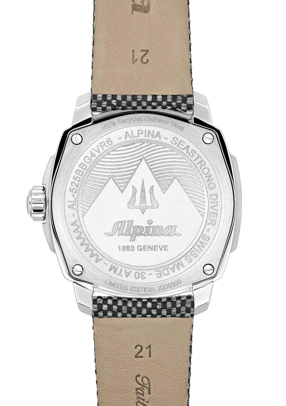 Alpina Presents Its Very First 100% Recycled Stainless Steel Case