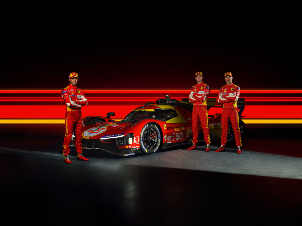 Ferrari Unveils The 499P Number 50 And 51 2024 Livery