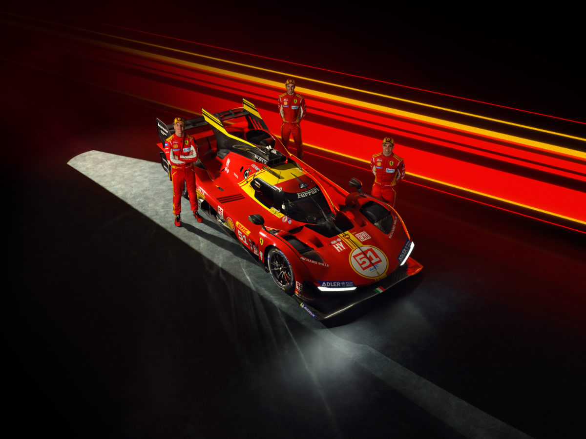 Ferrari Unveils The 499P Number 50 And 51 2024 Livery