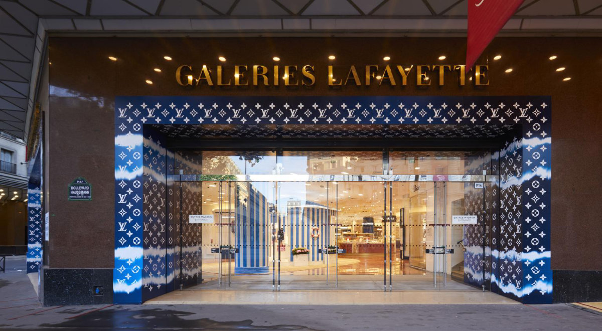 Last project pop-up summer LOUIS VUITTON for the reopening of Galeries Lafayette [in pictures]