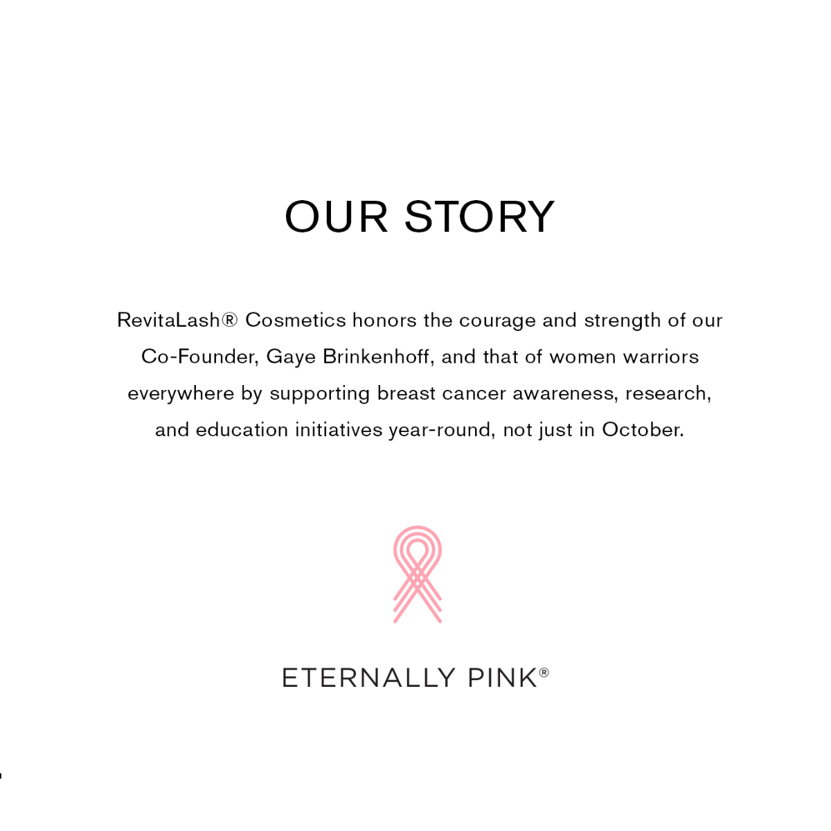 RevitaLash® Cosmetics präsentiert neue Produkte im Jahresprogramm, die das Bewusstsein für Brustkrebs fördern