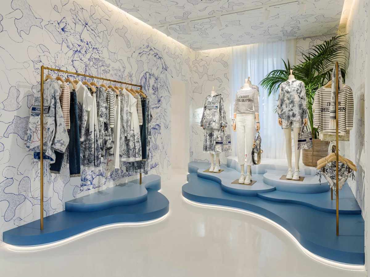 New Dior Pop up Resort in Forte dei Marmi, Italy (In pictures ...