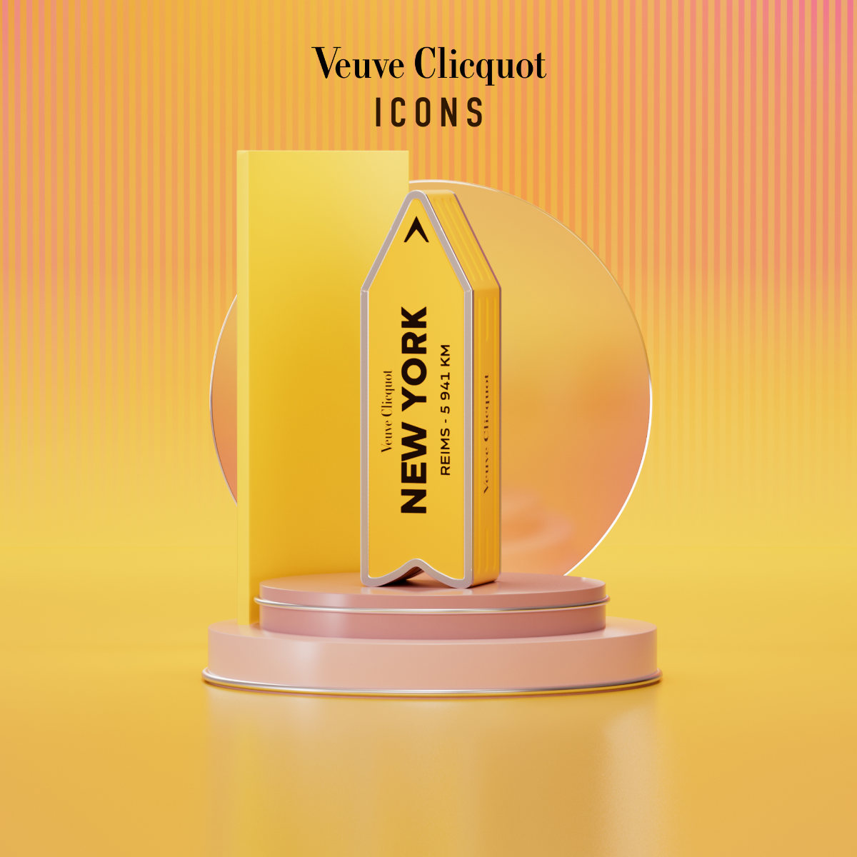 Veuve Clicquot Unveiled “THE ICONS”: An Exclusive Collection Of