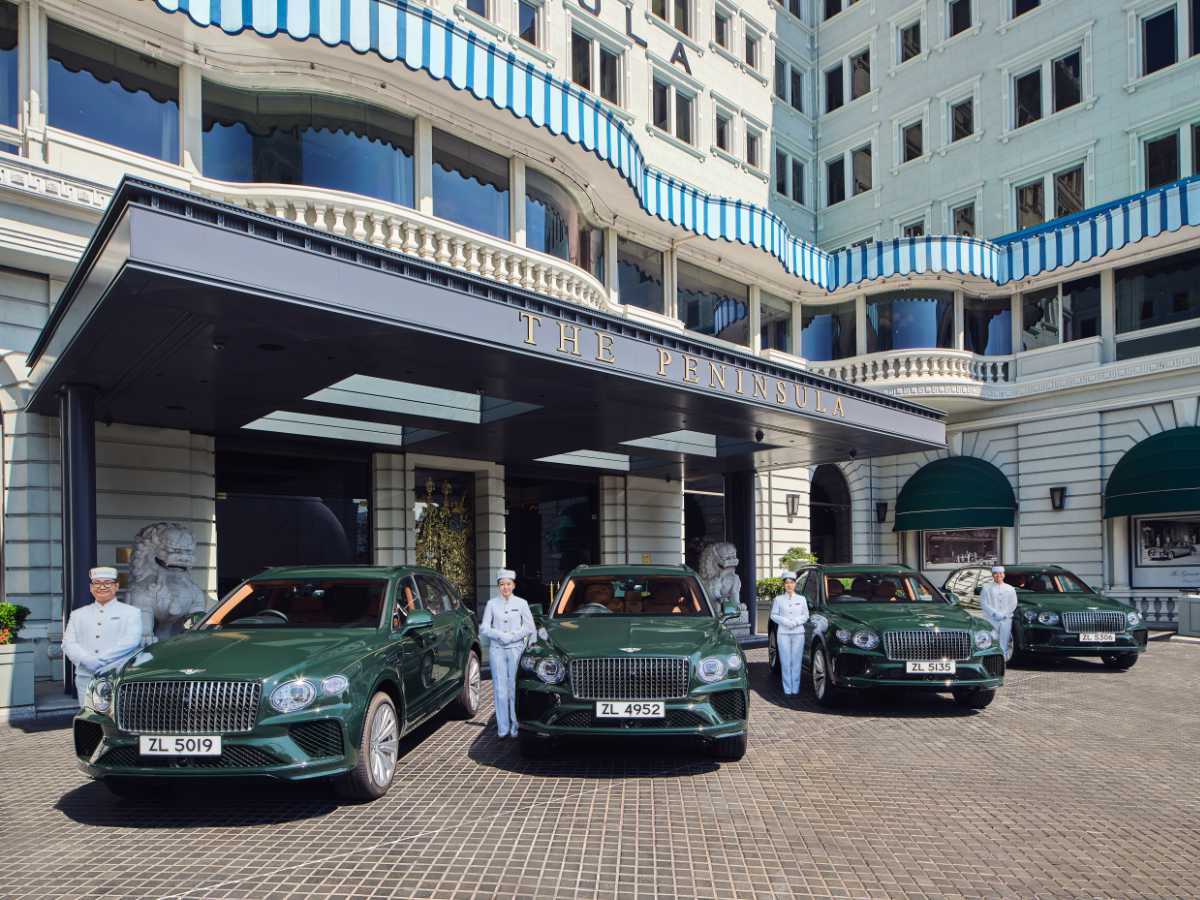 Bentayga EWB Brings Extended Luxury To The Peninsula Hong Kong