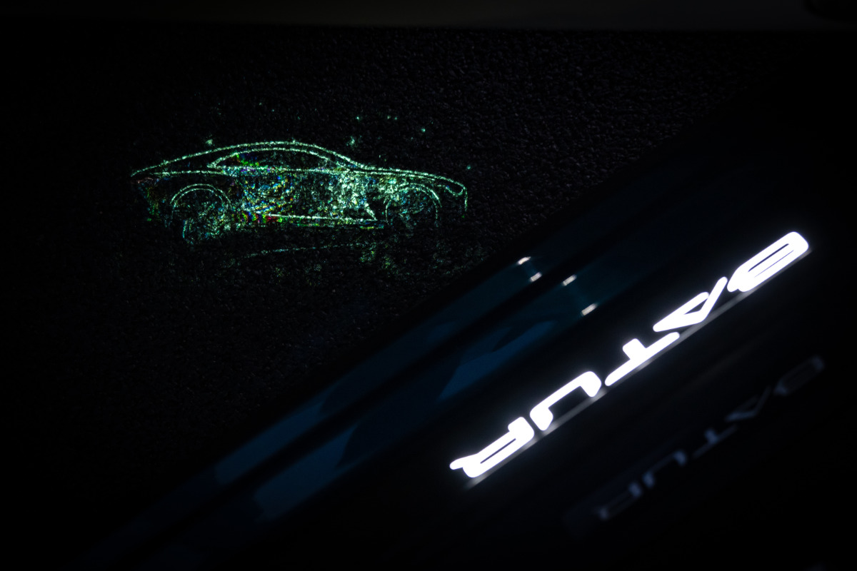 The New Bentley Batur Introduces Light Sculpture - The First Step In Digital Personalisation