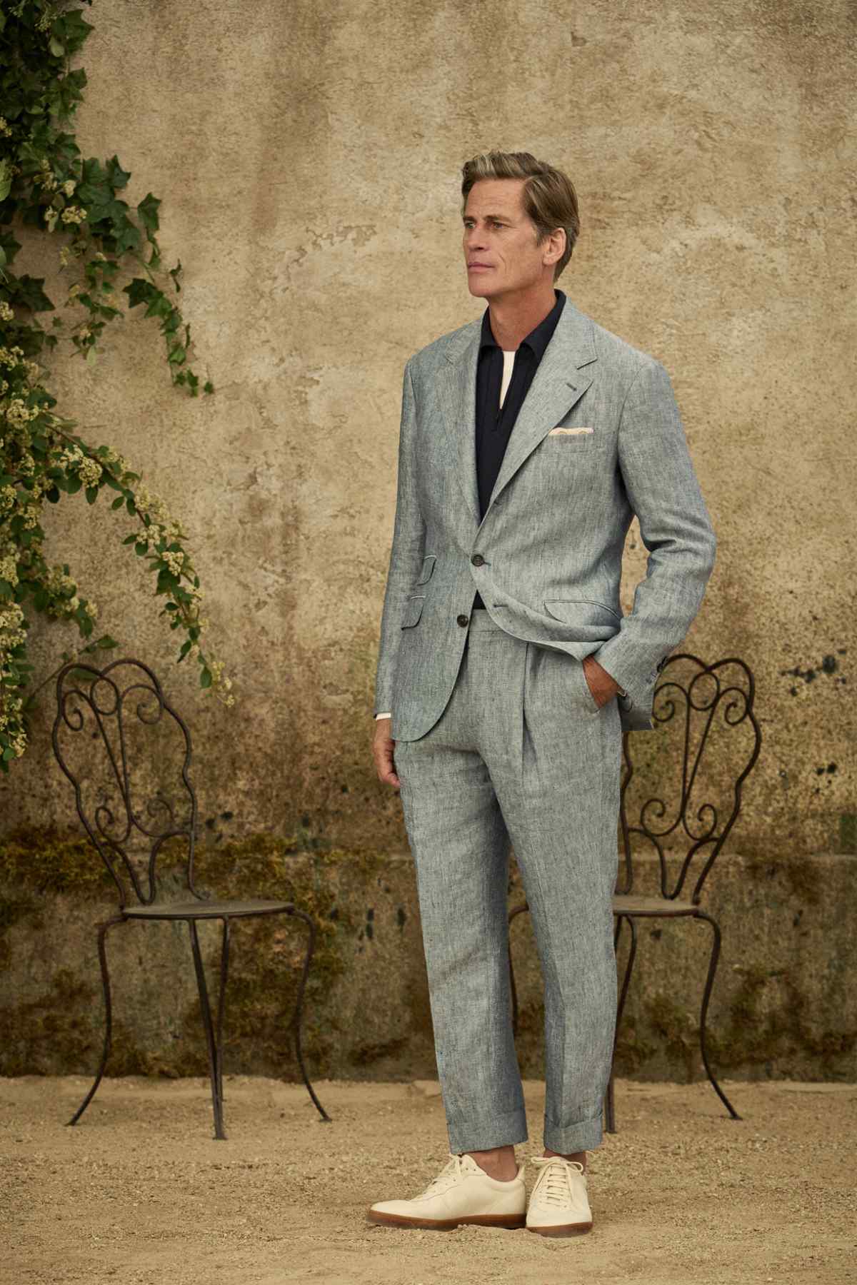 The Brunello Cucinelli men's Spring Summer 2023 collection is an expression  of laid-back elegance, founded on a refined yet relaxed balance…